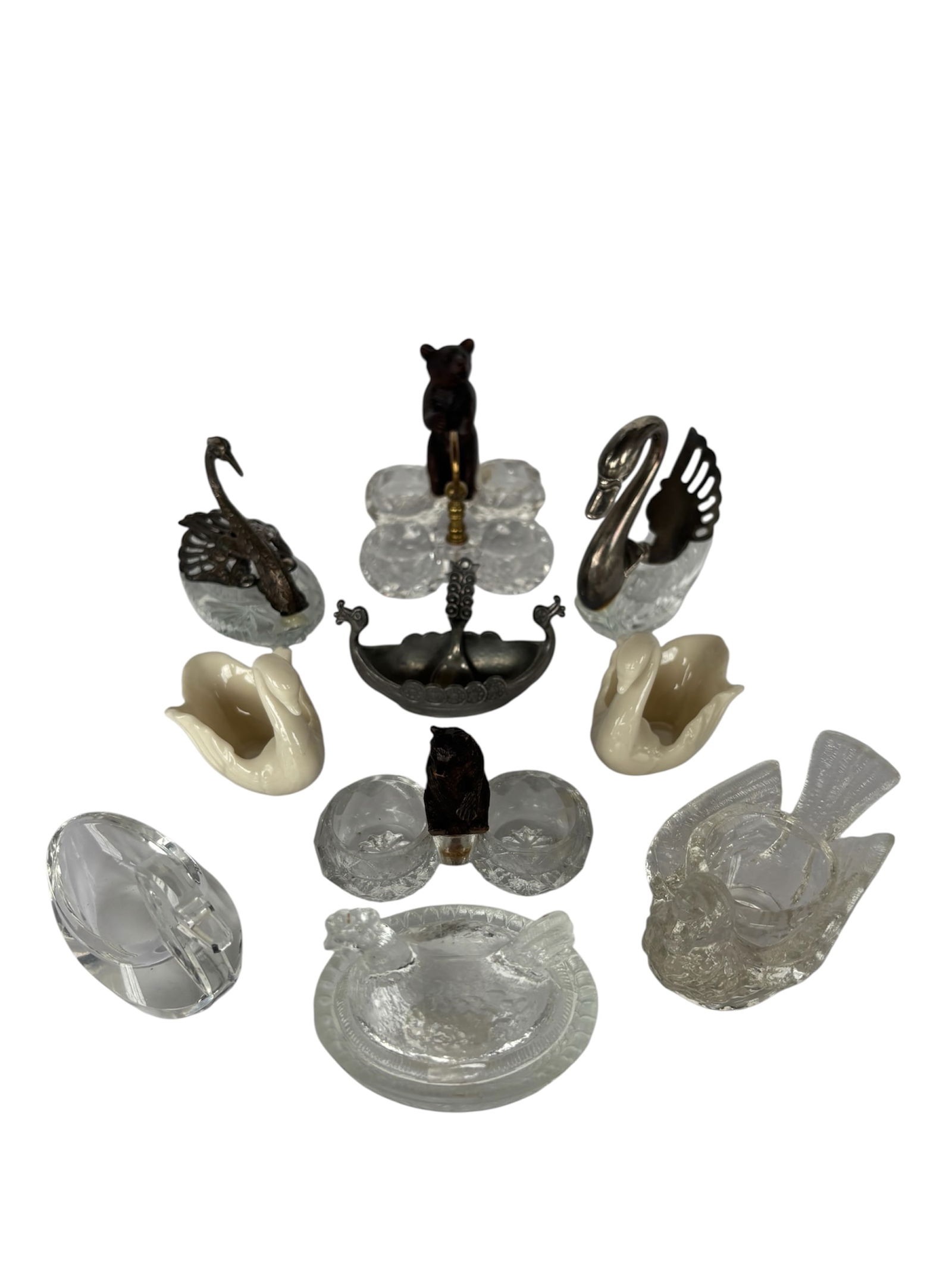 Collection of Vintage Salt Cellars "Animals" (1 of 17)