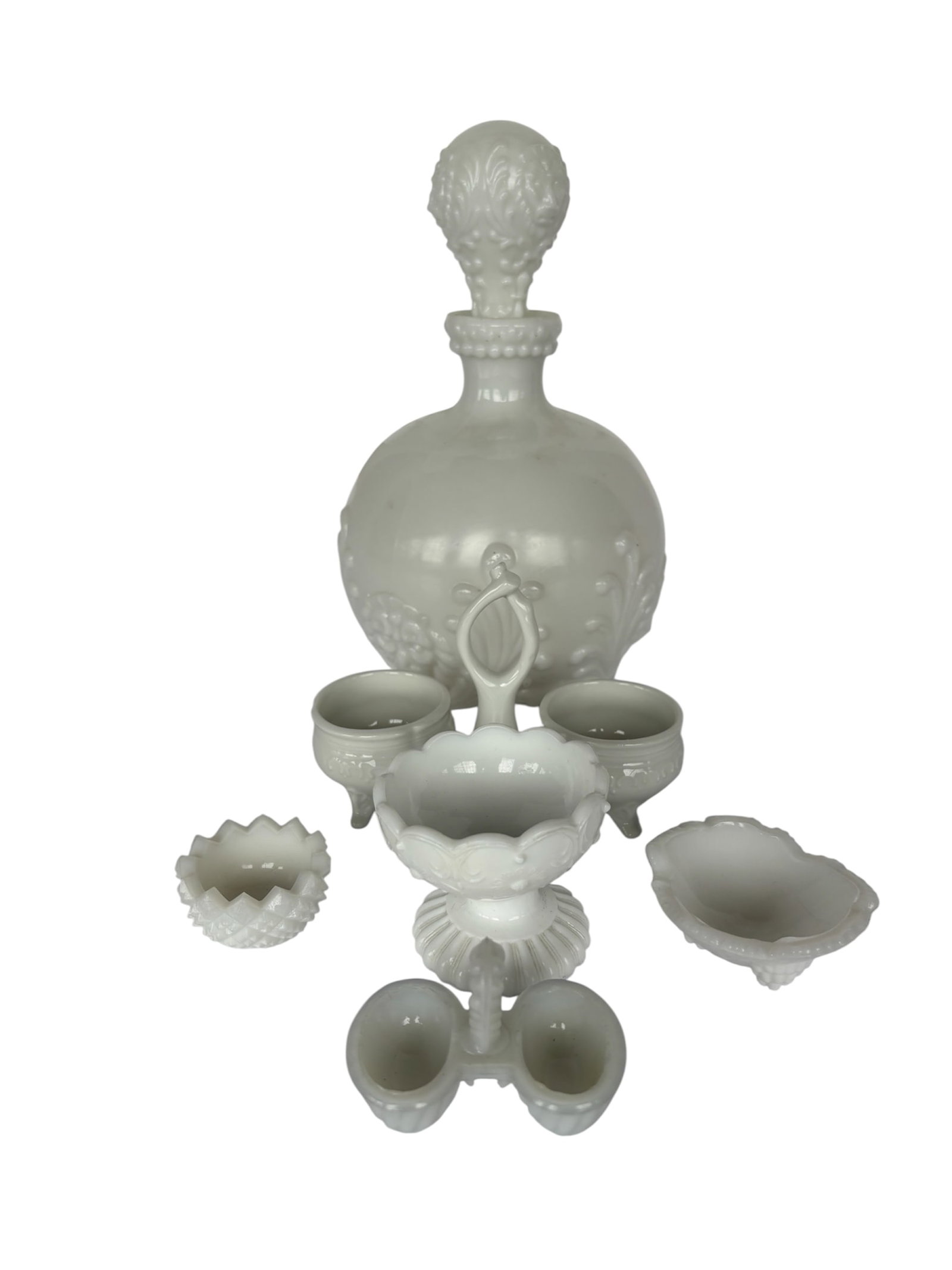 Vintage Milk Glass Collectibles (1 of 10)