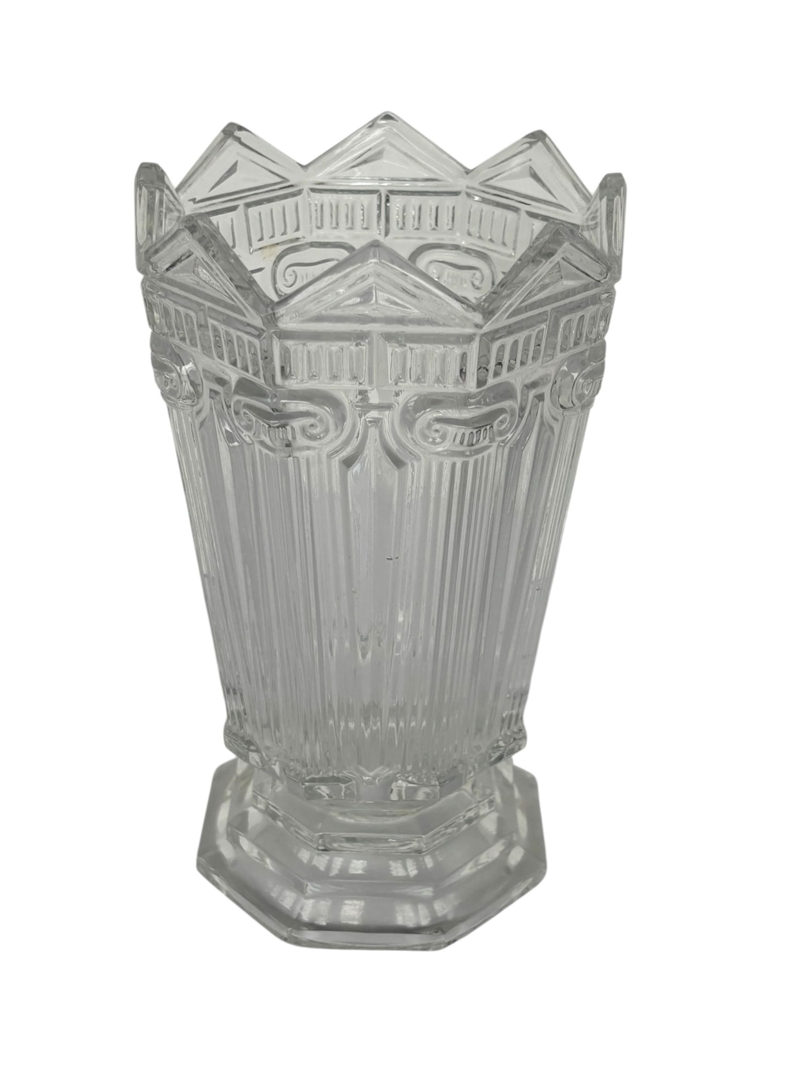 Early American Neoclassical Celery Vase (1 of 6)