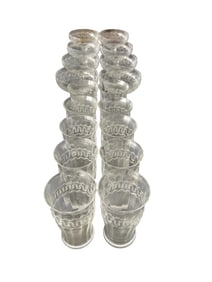 Early Depression Glass Tumblers and Sherbets