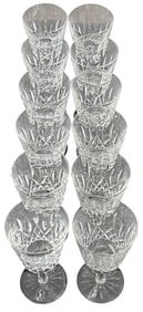 Waterford "Lizmore" Water Goblets Circa 1965