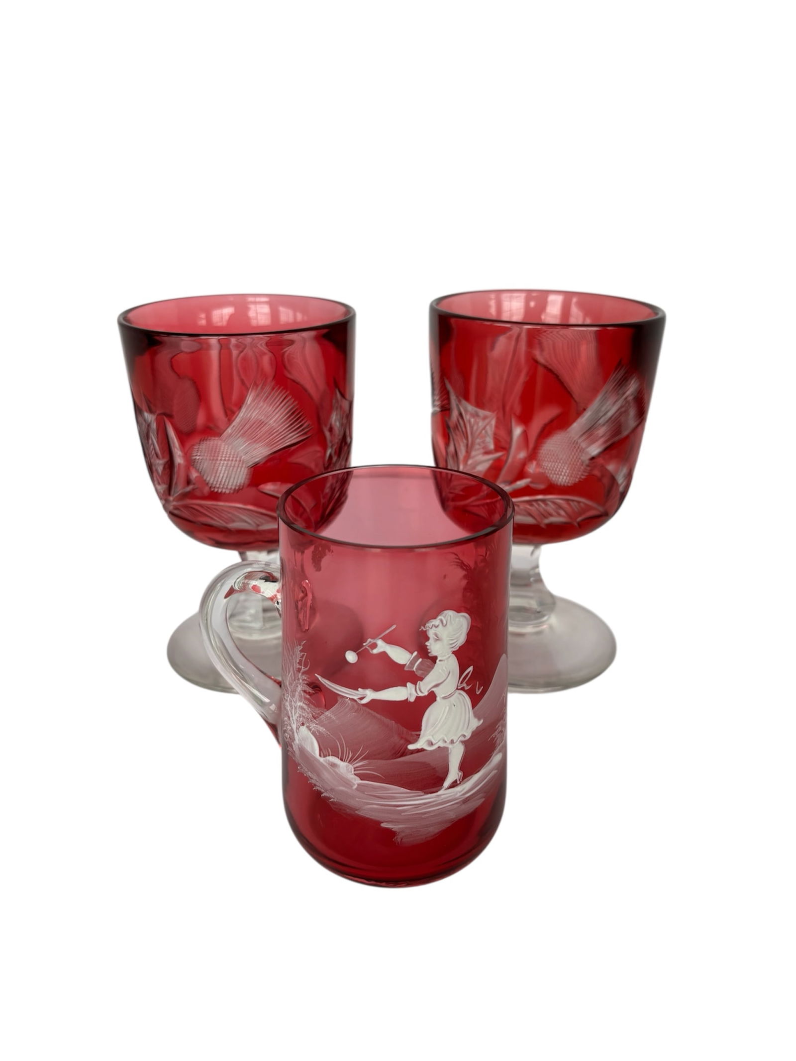 Steuben "Thistle" Water Goblets and More (1 of 5)