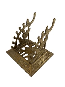 Antique Victorian Brass Quill Stand