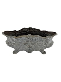 Antique French Iron Jardiniere