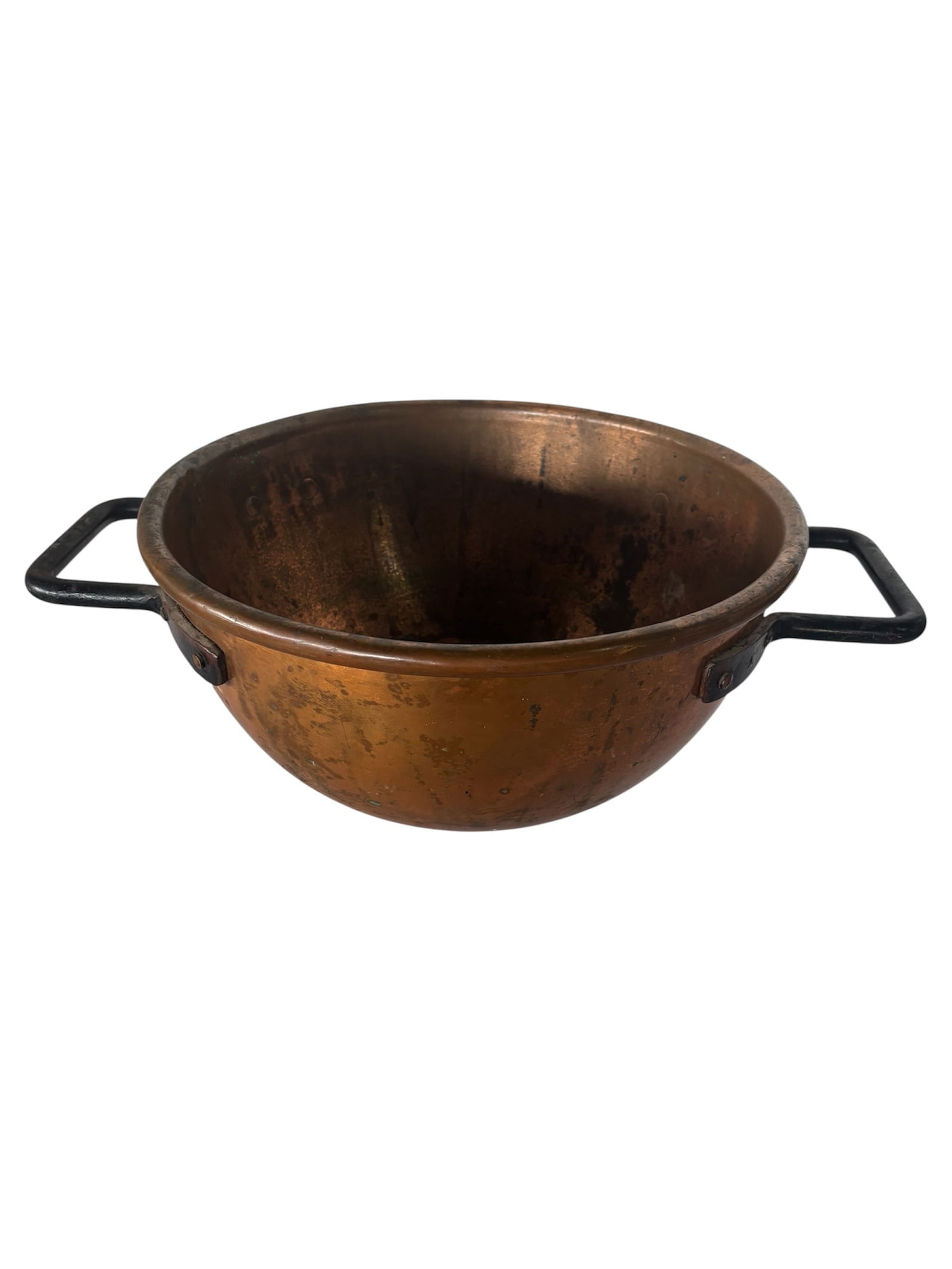Antique Copper Cauldron or Candy Kettle (1 of 13)