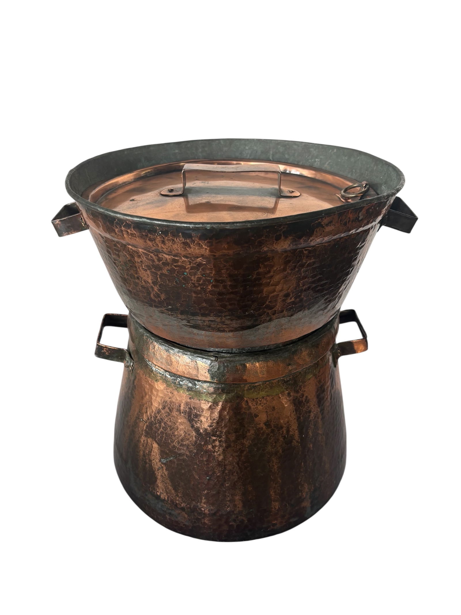 Antique Copper Couscoussier Cooking Vessel (1 of 20)