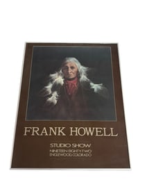 Frank Howell Studio Show Framed Poster