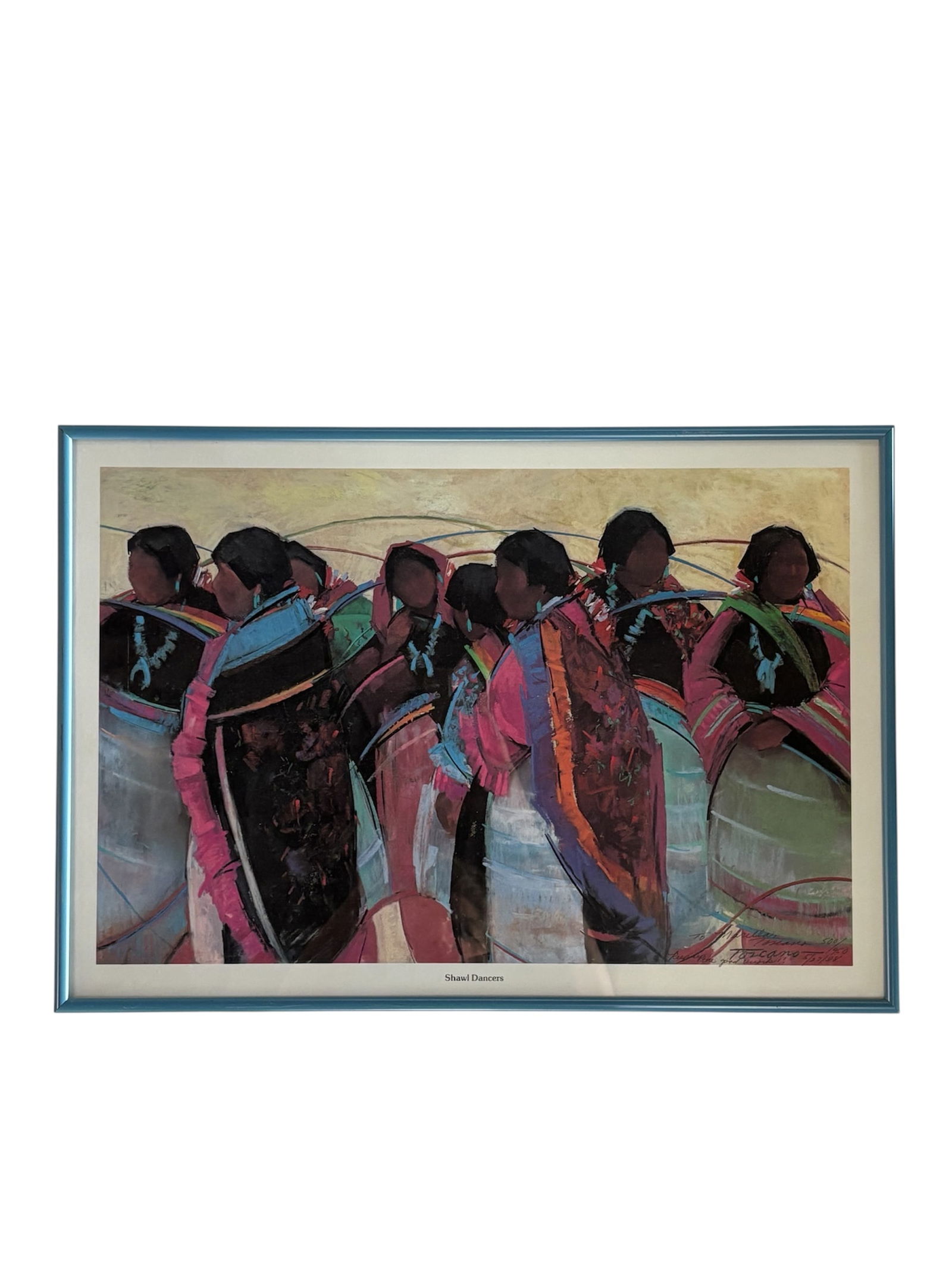 "Shawl Dancers" by Artist Toscano (1 of 5)