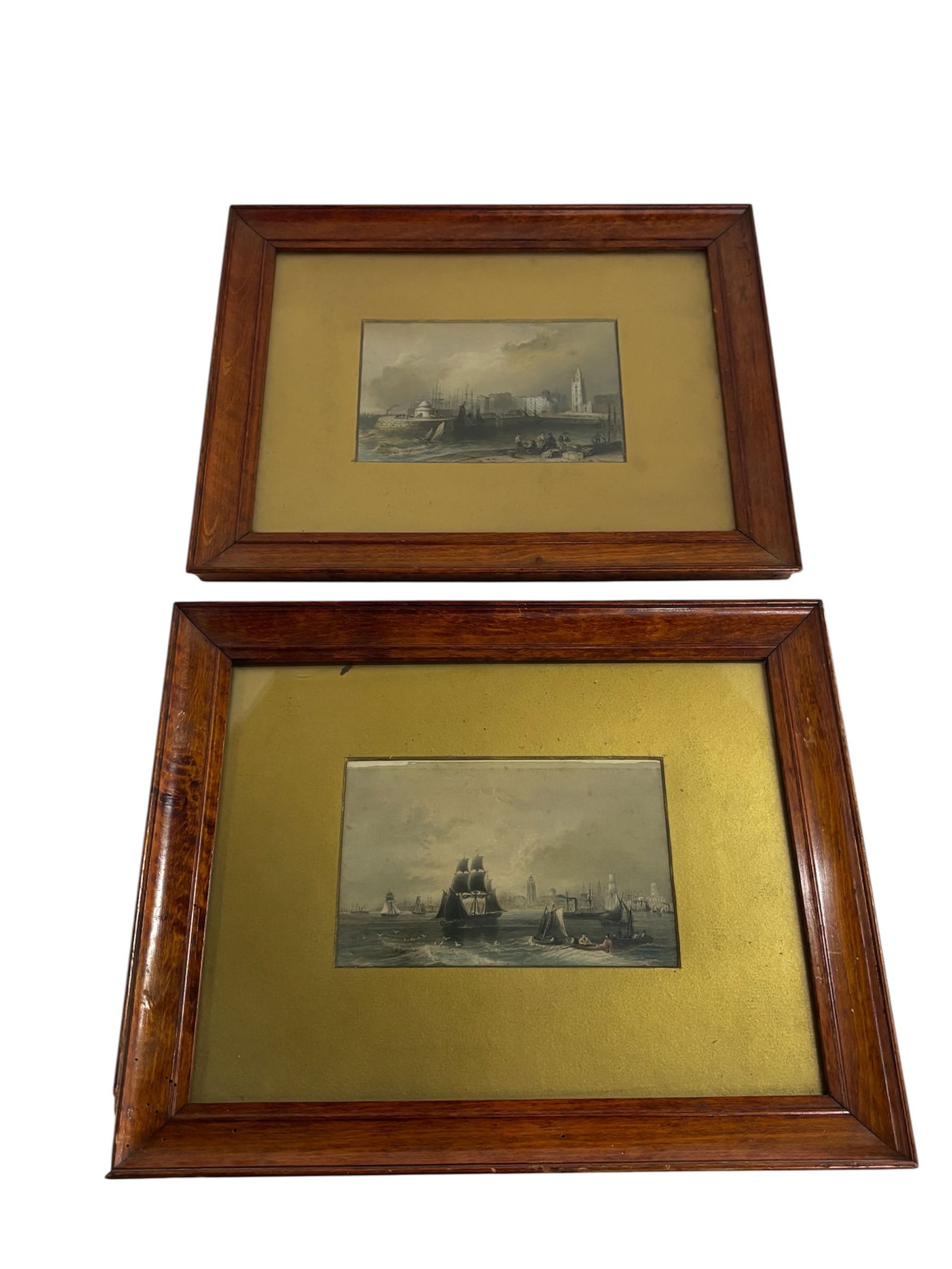 Pair of Vintage Scenic Etchings (1 of 8)