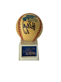 George Brett Signed 1985 World Series Baseball