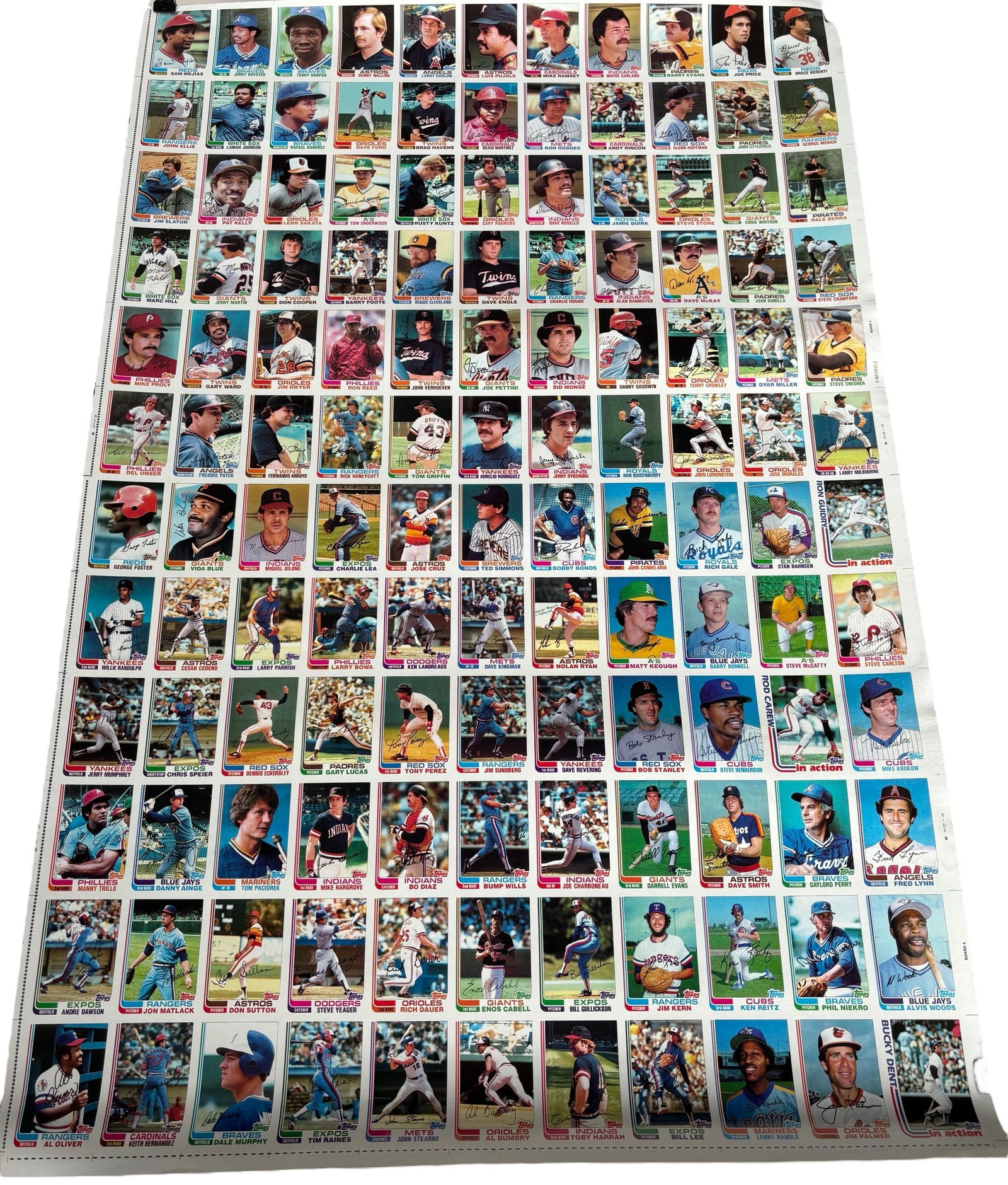 Topps NBA Teams Uncut Baseball Trading Cards (1 of 16)