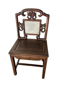 Chinese Qing Dynasty Style Scholar's Side Chair