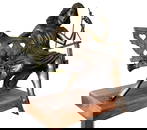 "Hearts on a Porch Swing" Lundeen Life-size Bronze