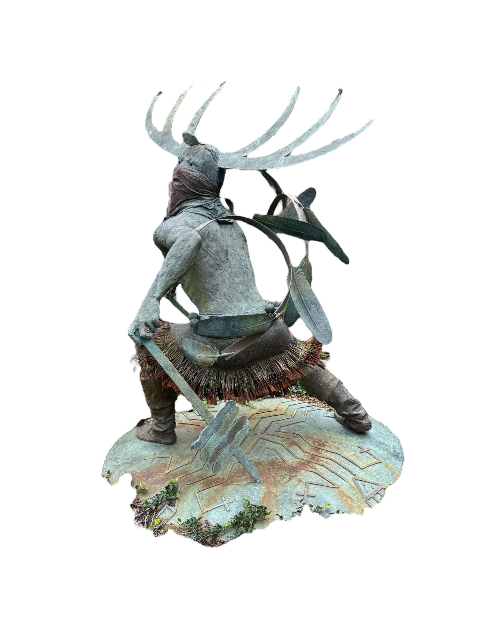 Apache Mountain Spirit Dancer Sculpture by Craig Dan Goseyun (1 of 20)