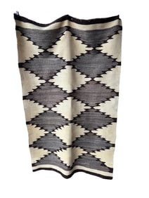 "Barbwire" Navajo Rug
