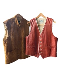 Leather & Suede Men's Vests
