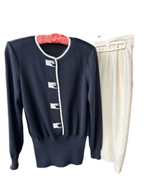 Valentino Sweater and Skirt