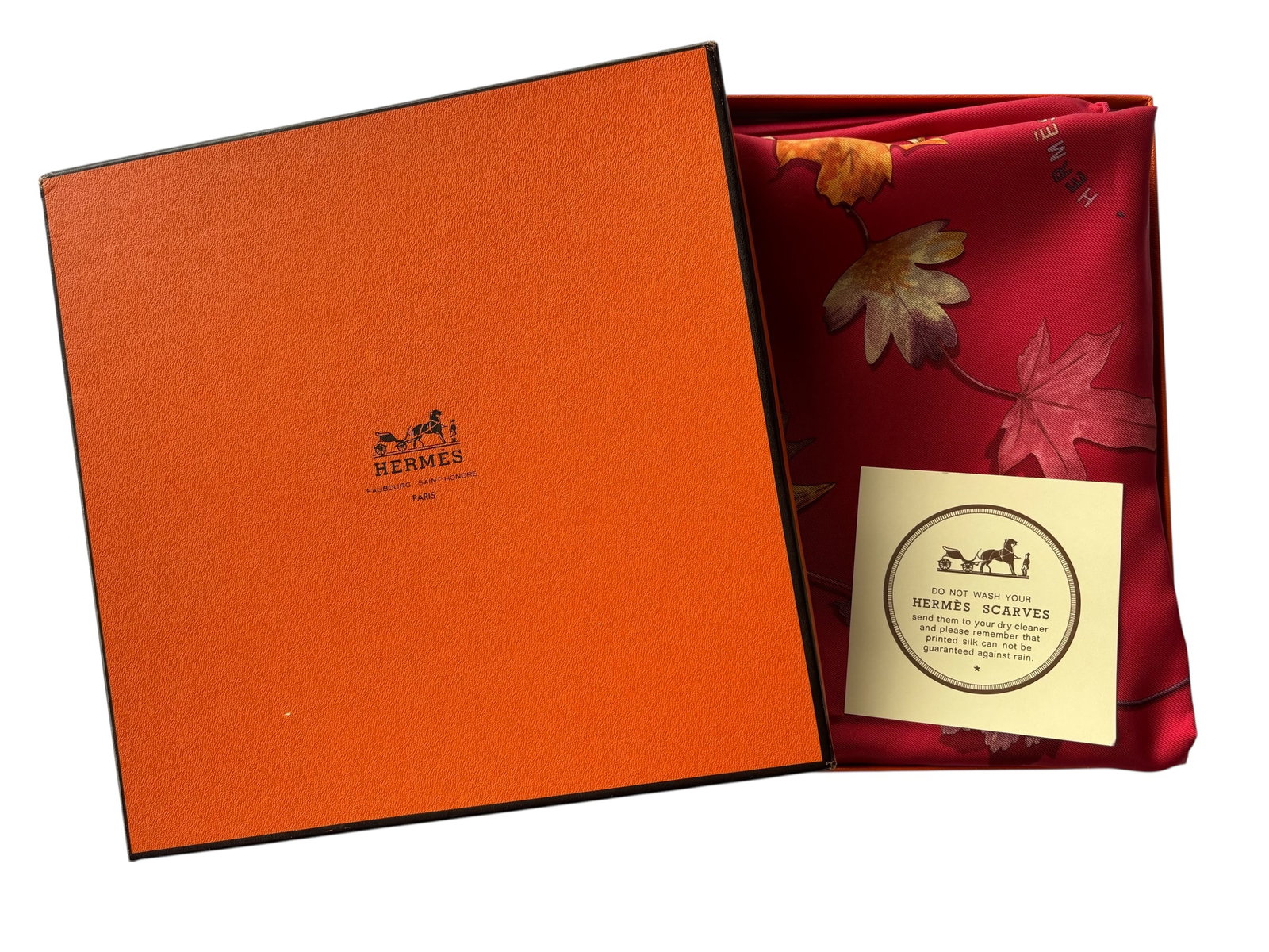 Hermes Paris "A Walk In The Park" Carre 90 Scarf (1 of 8)