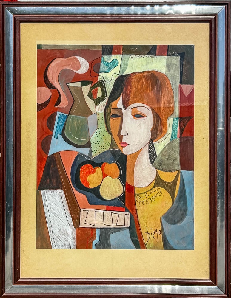 CUBIST PORTRAIT ANTONIO DIEGO VOCI (1 of 3)