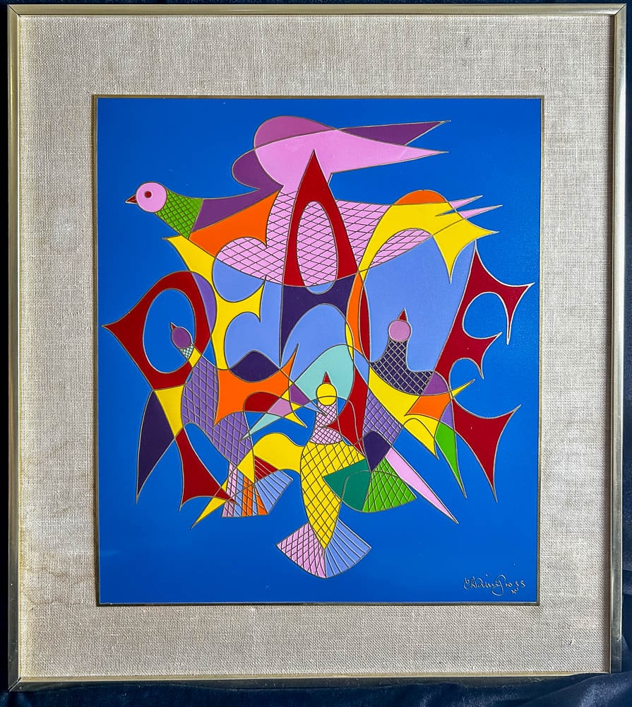 PEACE ENAMEL ART CHAIM GROSS (1 of 2)