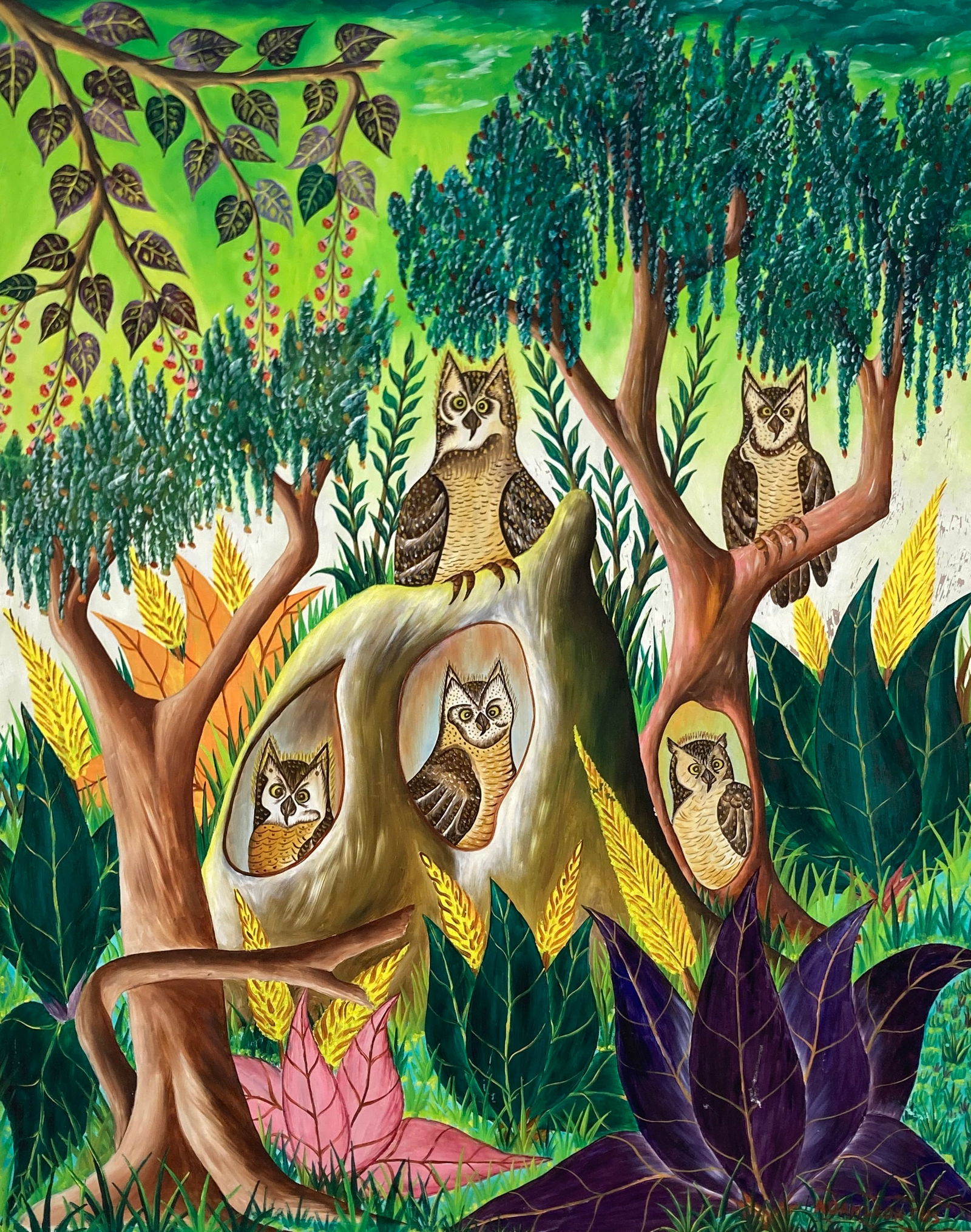 Adam Leontus (Haitian) OWLS, Haiti (1 of 2)