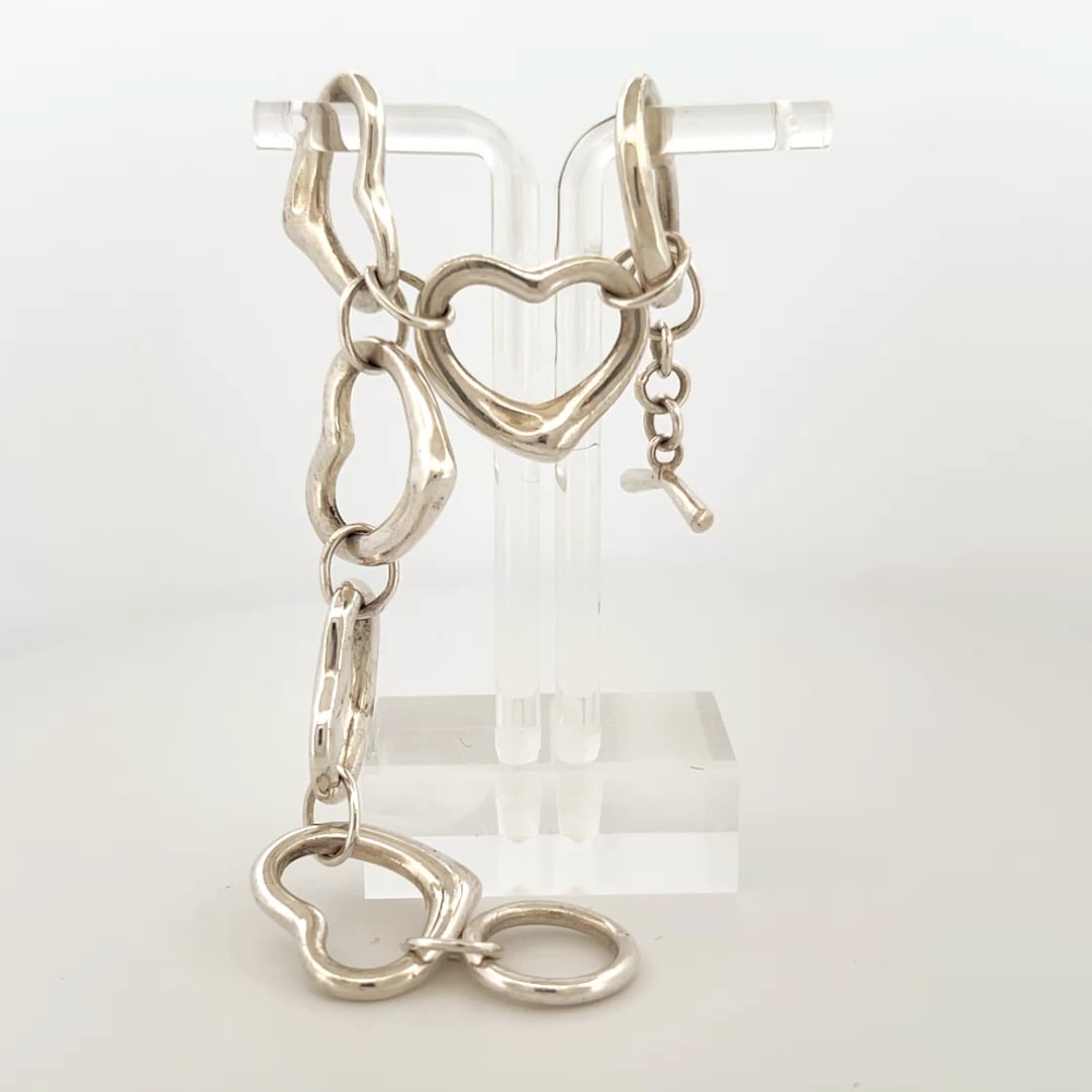 Tiffany Elsa Peretti Open heart bracelet (1 of 1)