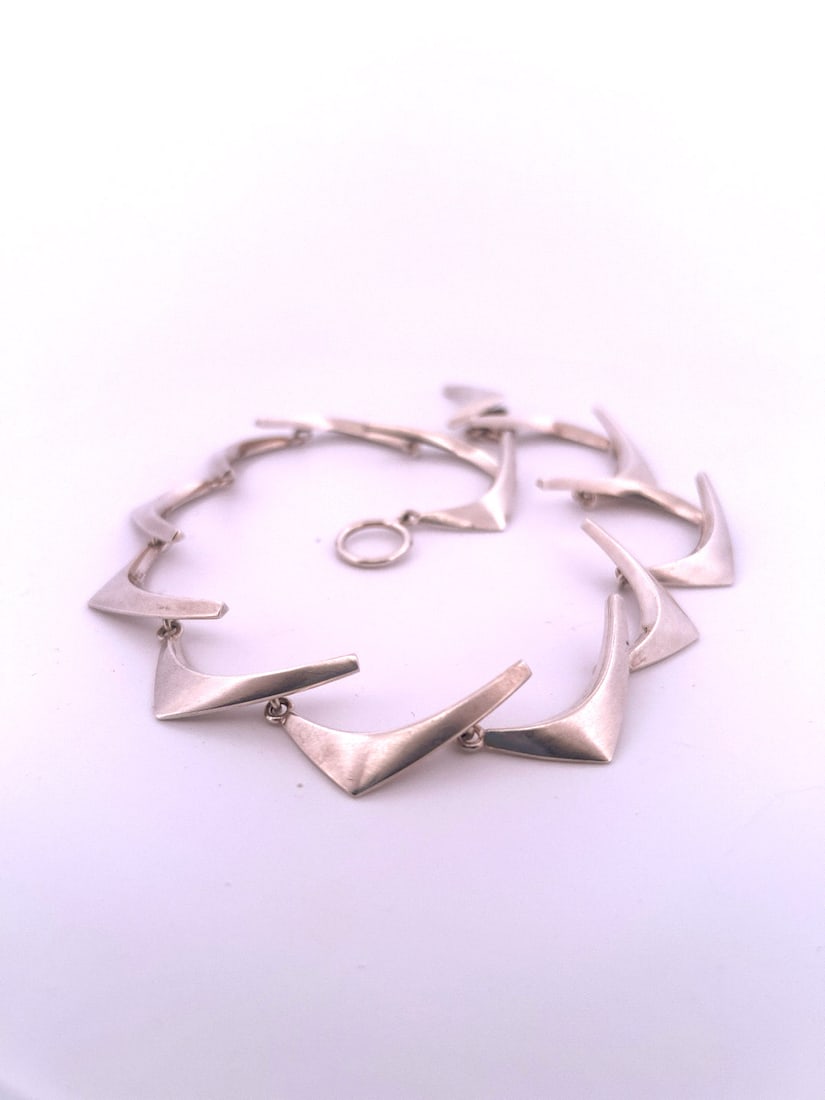 Jenson Boomerang Necklace Sterling (1 of 2)