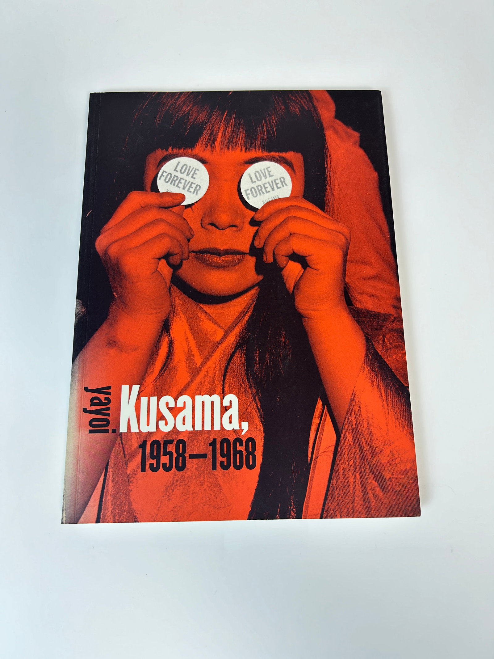 Love Forever, Yayoi Kusame, 1958-1968: Love Forever, Yayoi Kusame, 1958-1968 Museum of Modern Art, New York Dimensions: 11.75 H x 8.5 W x 1 W inches The live auction begins at 11 AM EST Sunday, March 17th. Full condition reports are