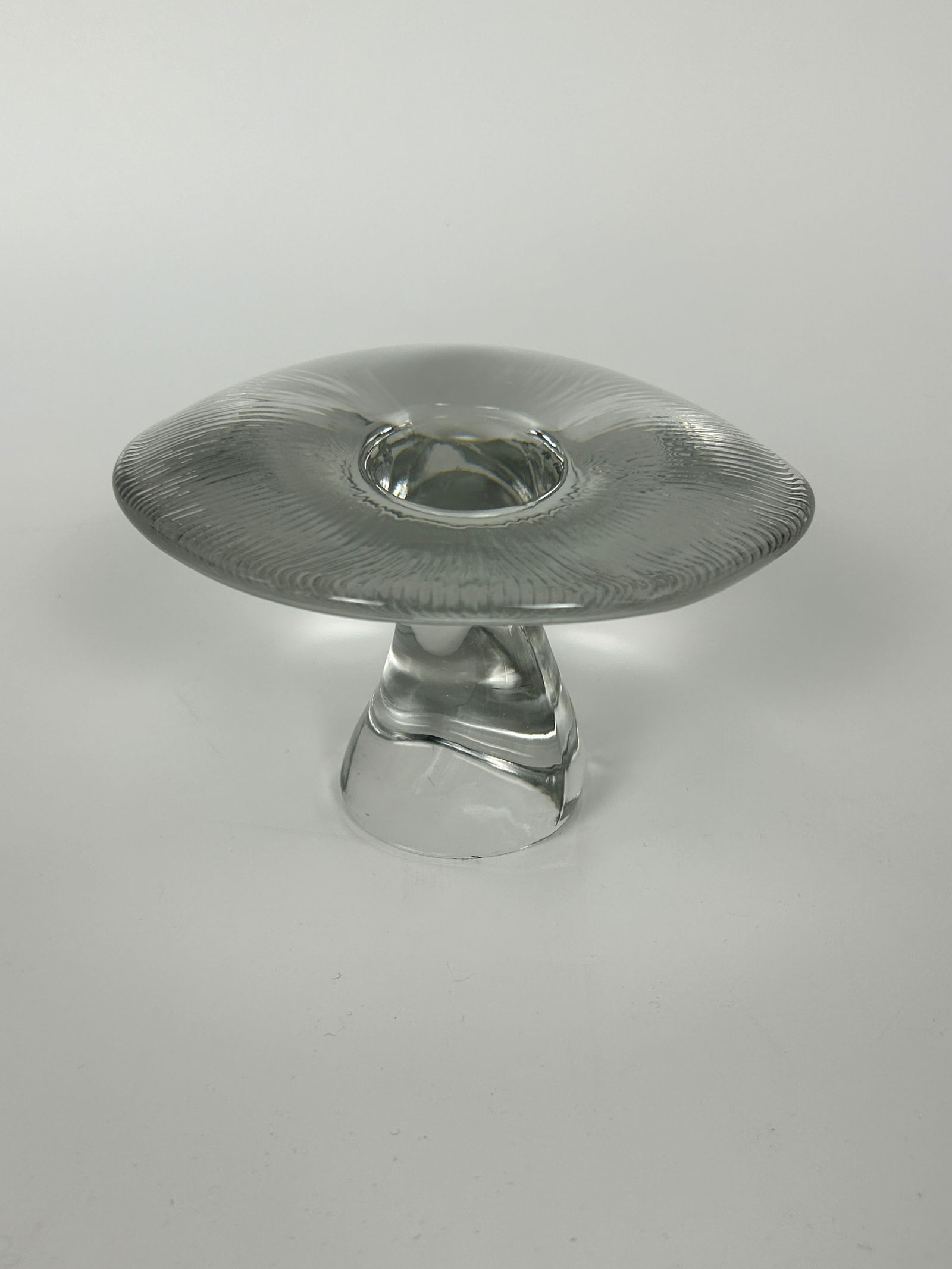 Viking MCM Glass Mushroom Paperweight (1 of 2)