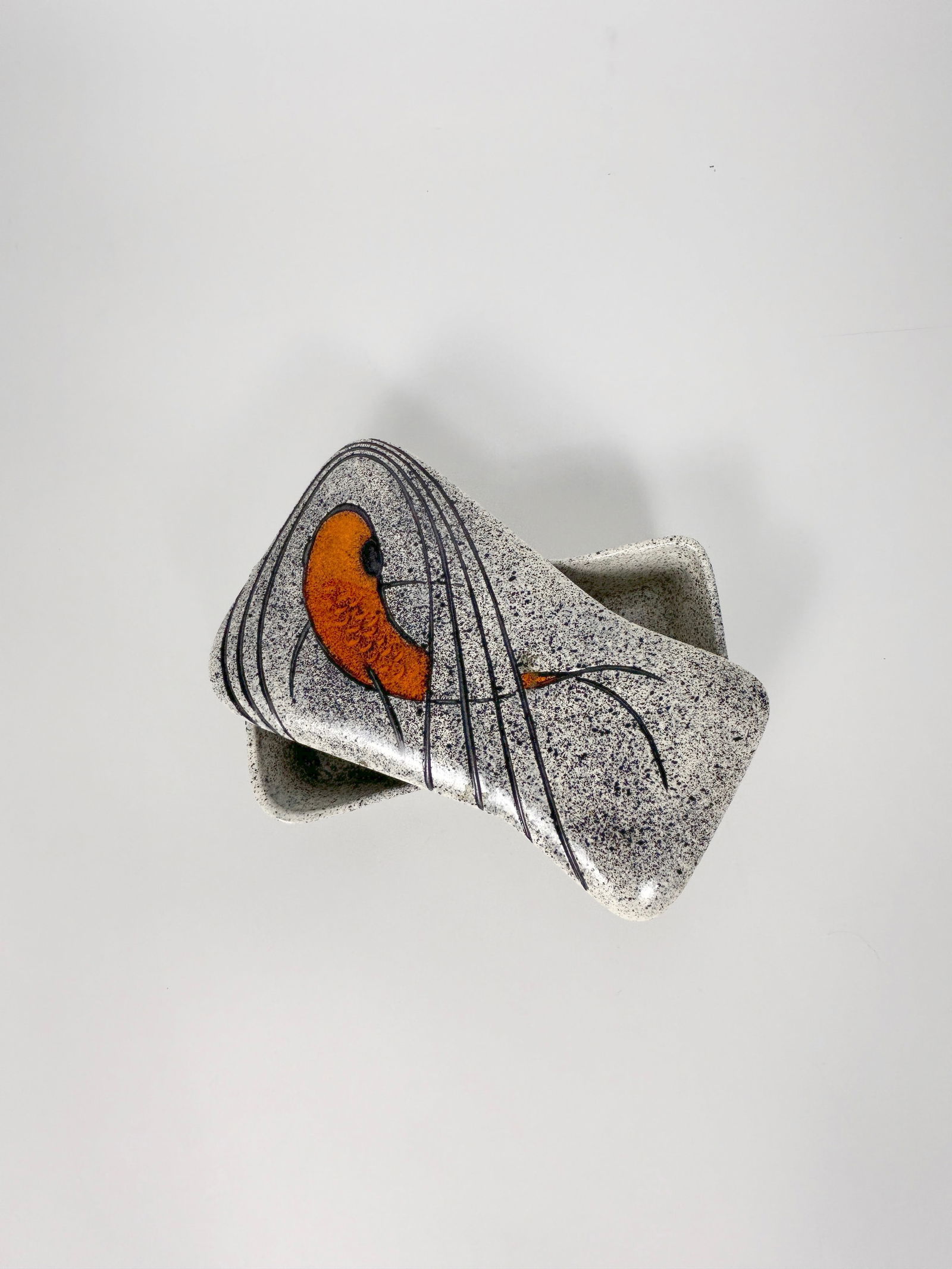 MOD MId-Century Ceramic Box (1 of 2)