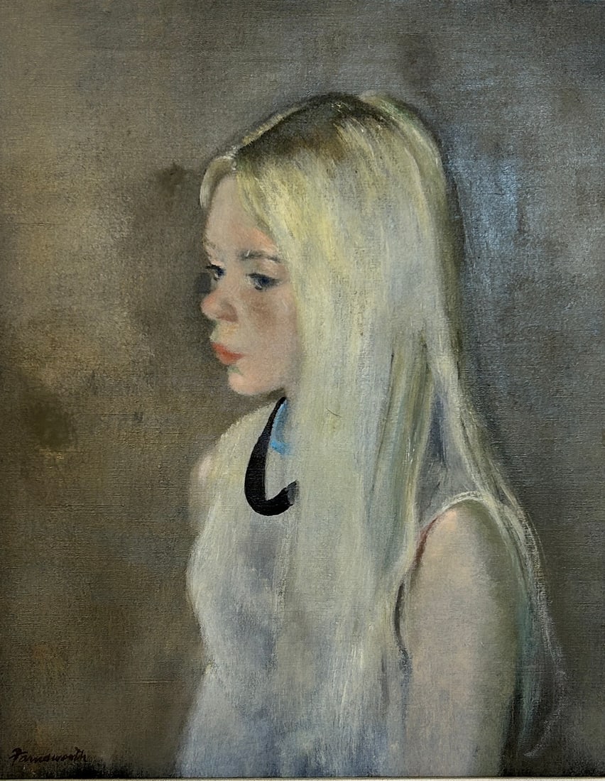 Jerry Farnsworth (1895-1983) Blond Female portrait (1 of 4)