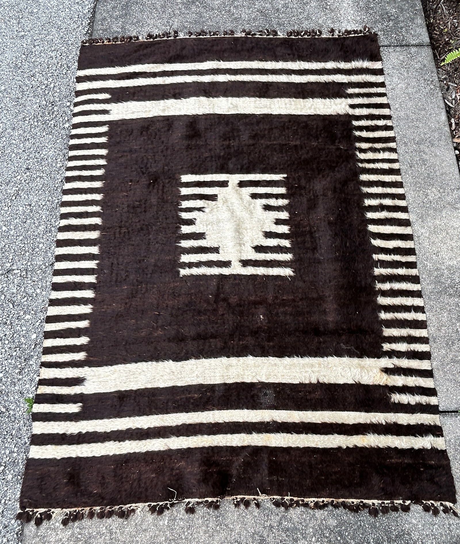 Camel Hair Mid Century Rug (1 of 4)