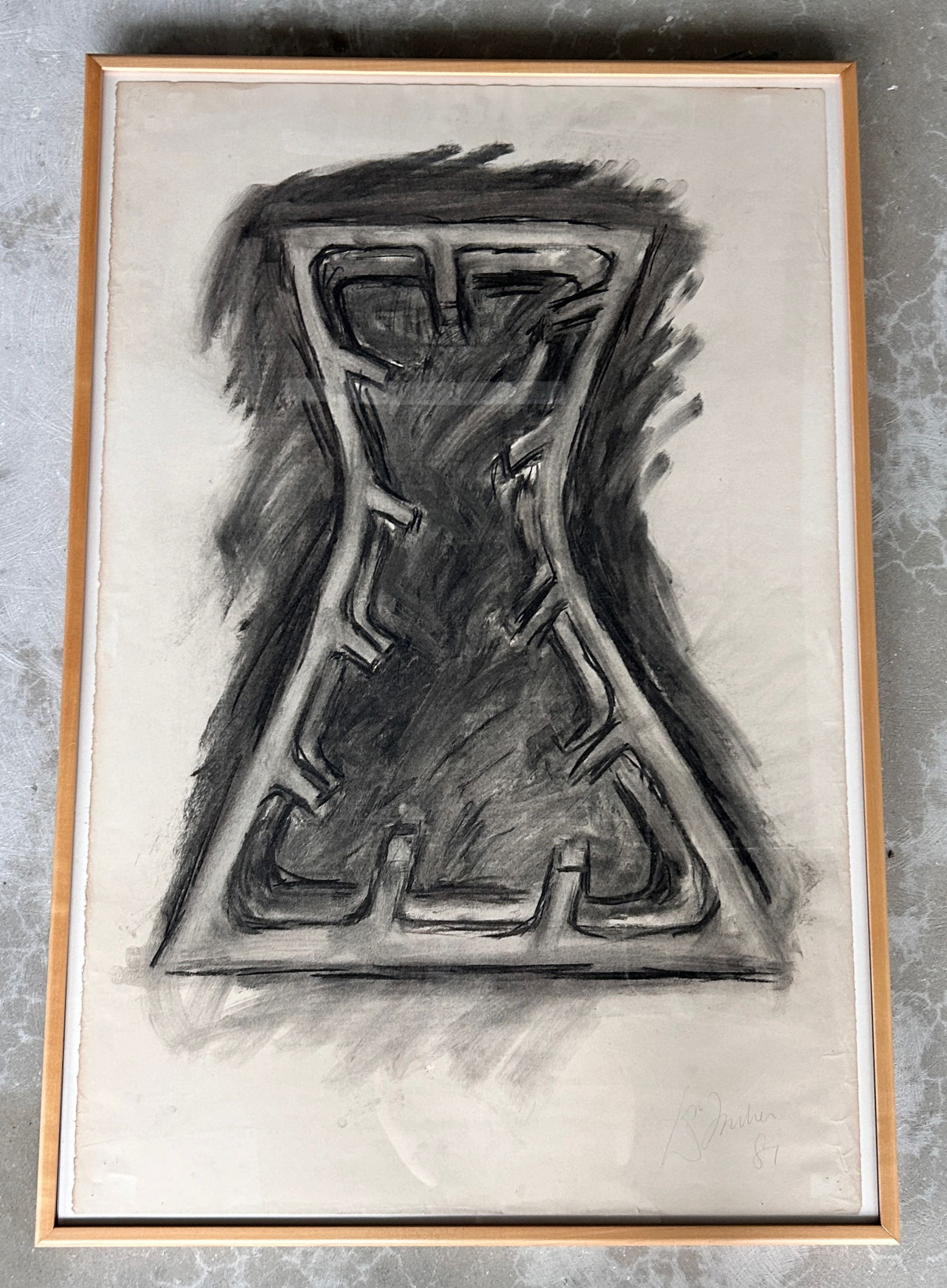 William Tucker Charcoal on Paper (1 of 2)