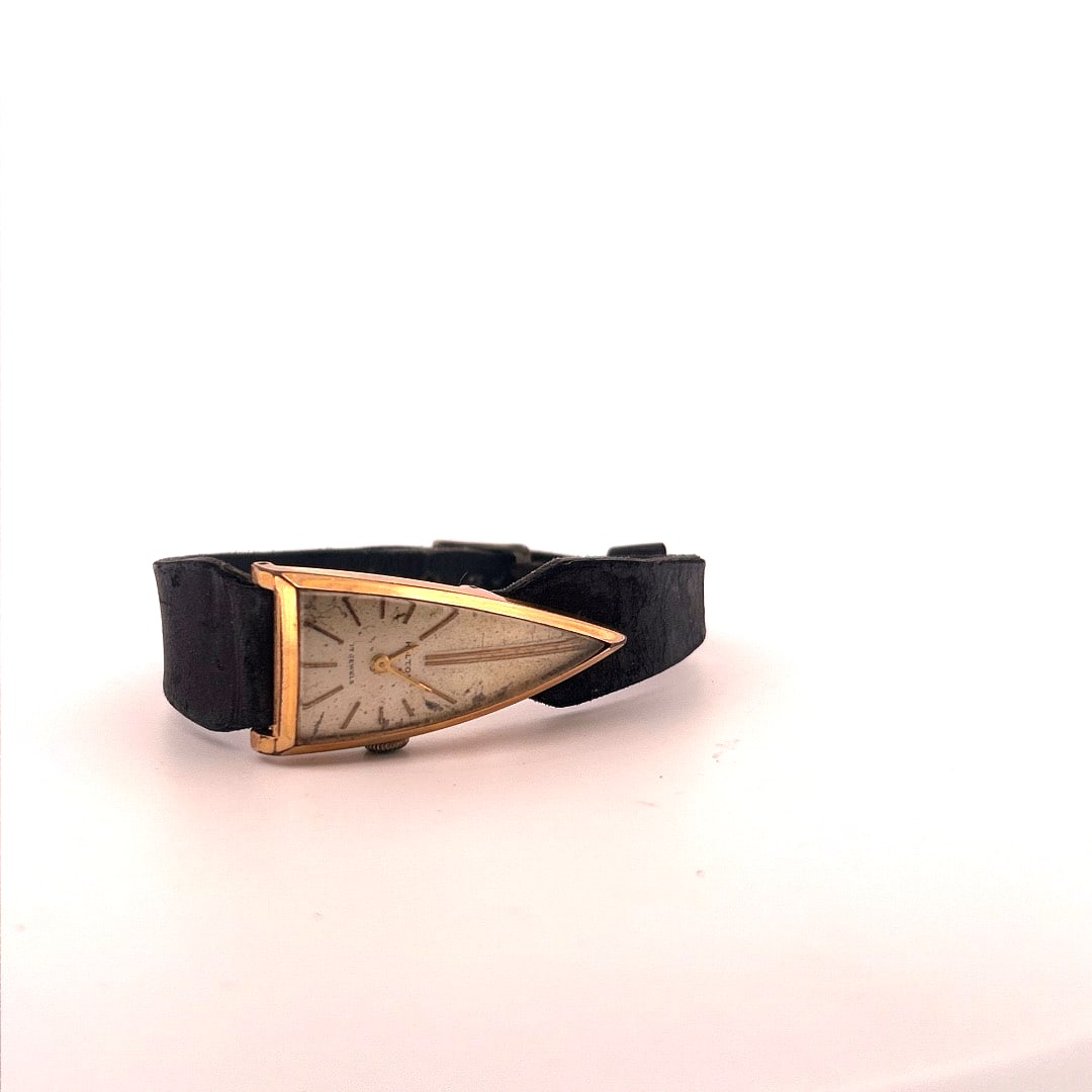 Vintage Hilton Triangle Wristwatch: Vintage Hilton Triangle Wristwatch as is Our Winter Sale takes place ONLINE ONLY, Sunday January 26th 2025 at 11 AM EST. Registration is open now and during the sale. In-person preview all items