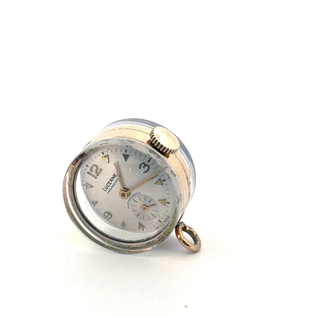 Vintage Lucerne Lucite Pendant Watch (1 of 2)