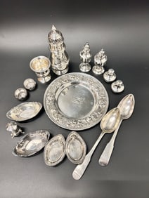 (16) Misc. Vintage Sterling Silver items