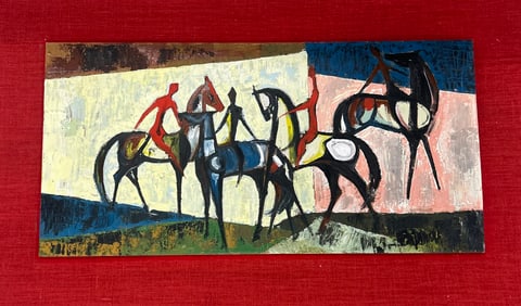 MCM O/C Jockeys and Horses after Marini