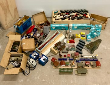 Large Collection Marklin Trains and accessories