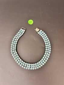 Modern Kirk's Folly Blue R/S Necklace