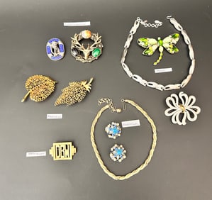 10 Designer items: Mamselle, Marvella, Miracle Scottish, Monet, Monocraft