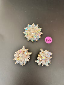 Juliana Style Brooch and Julianna Cha Cha Earrings