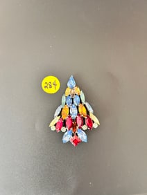 1940's -50's Christmas Tree Brooch ALBERT WEISS