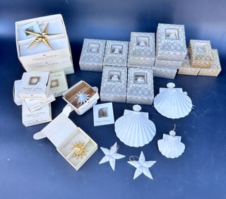 26 Collection Margaret Furlong Porcelain Designs Christmas Ornaments