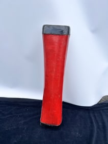 Chinese Red Lacquer Pillow