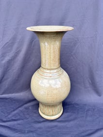 Crackle Glaze Celadon Vase Maitland Smith