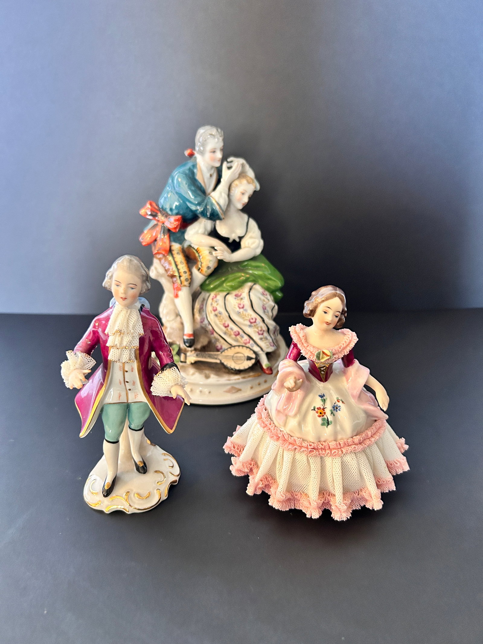 Occupied Japan Figures and German Porcelain Couple (1 of 3)