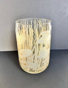 rosenthal vase glass lily pad vase