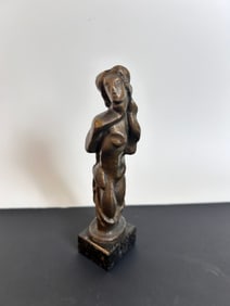 Unsigned small bronze figure MCM