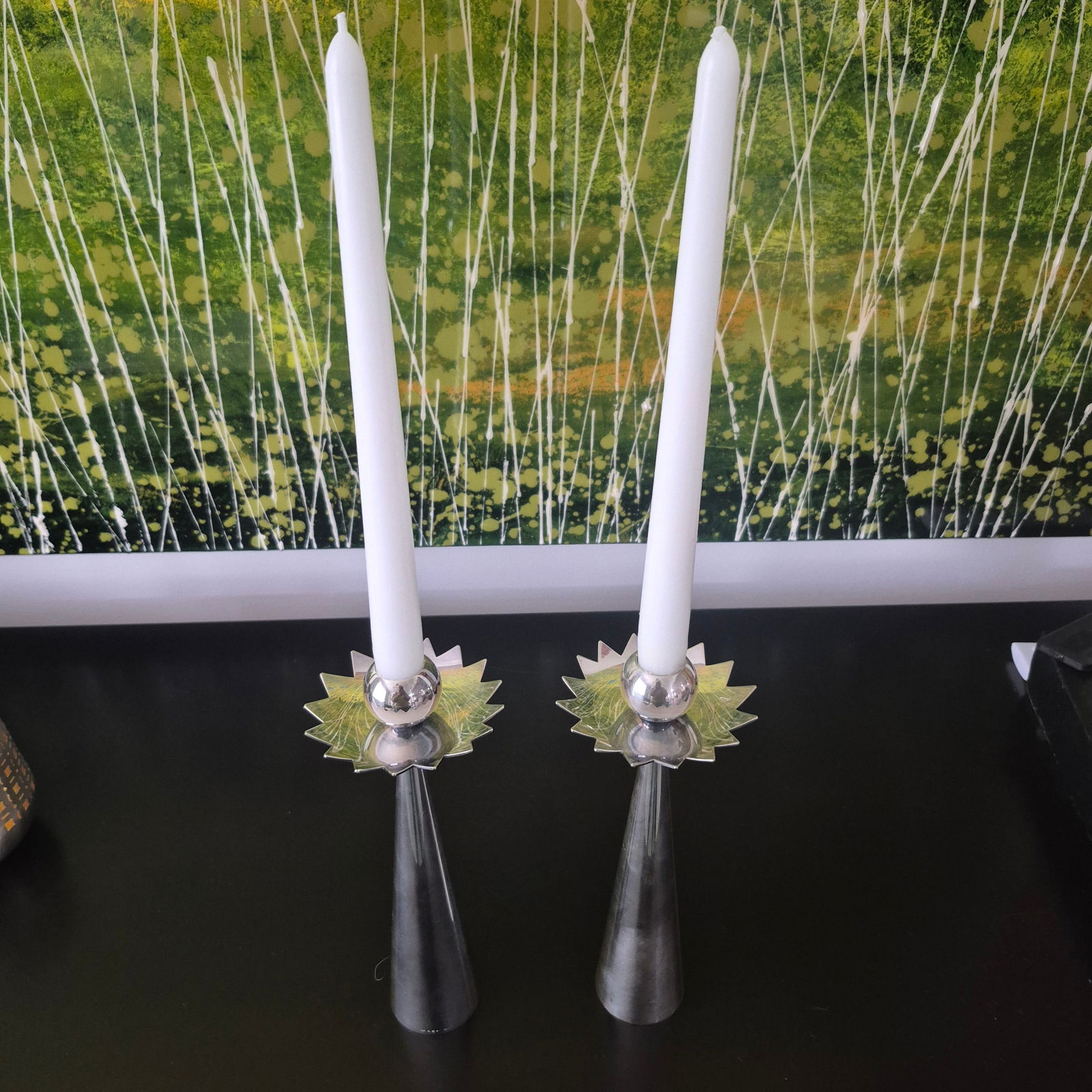 Giuliano Malimpensa - Mesa Italy - 2 Candlesticks "Starburst" (1 of 6)