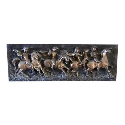 1960s Finesse Originals Roman Soldiers Fiberglass Wall Sculpture (1 of 5)